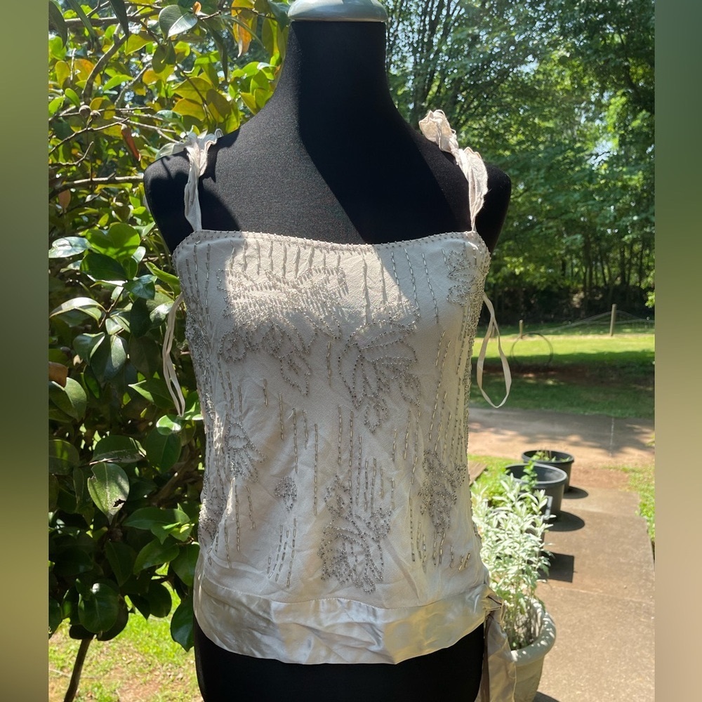 Women’s express top 100% silk size small
